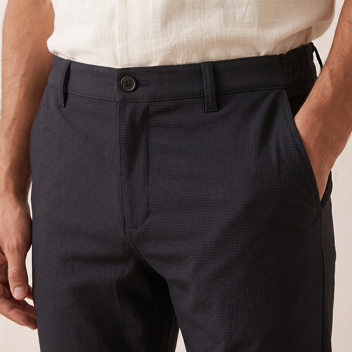 بنطلون رسمي من سبلاش سمارت-men-clothing-bottoms-trousersandchinos-trousers-image-5