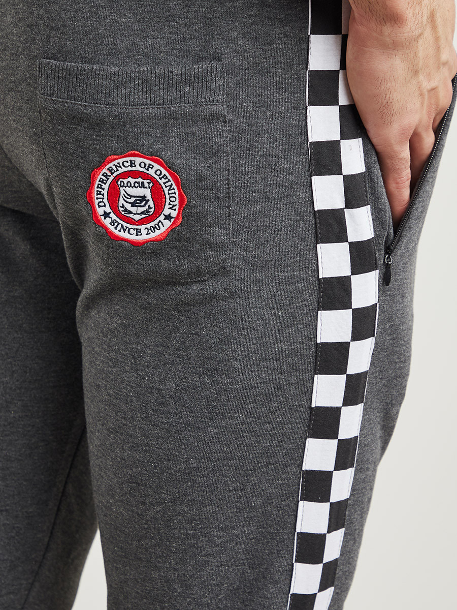 Check Side Panel Detail Jogger with Side Zipper Pockets-men-clothing-bottoms-joggers-image-5