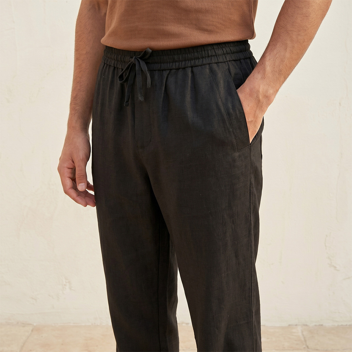 Splash Smart Regular Fit Twill Trousers-men-clothing-bottoms-trousersandchinos-trousers-image-5