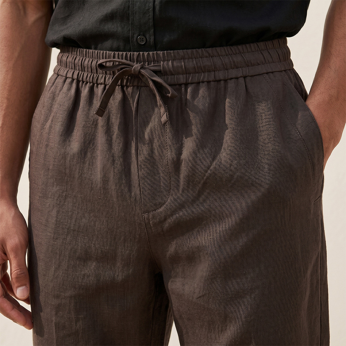 بنطلون بقصة عادية من سبلاش سمارت-men-clothing-bottoms-trousersandchinos-trousers-image-5