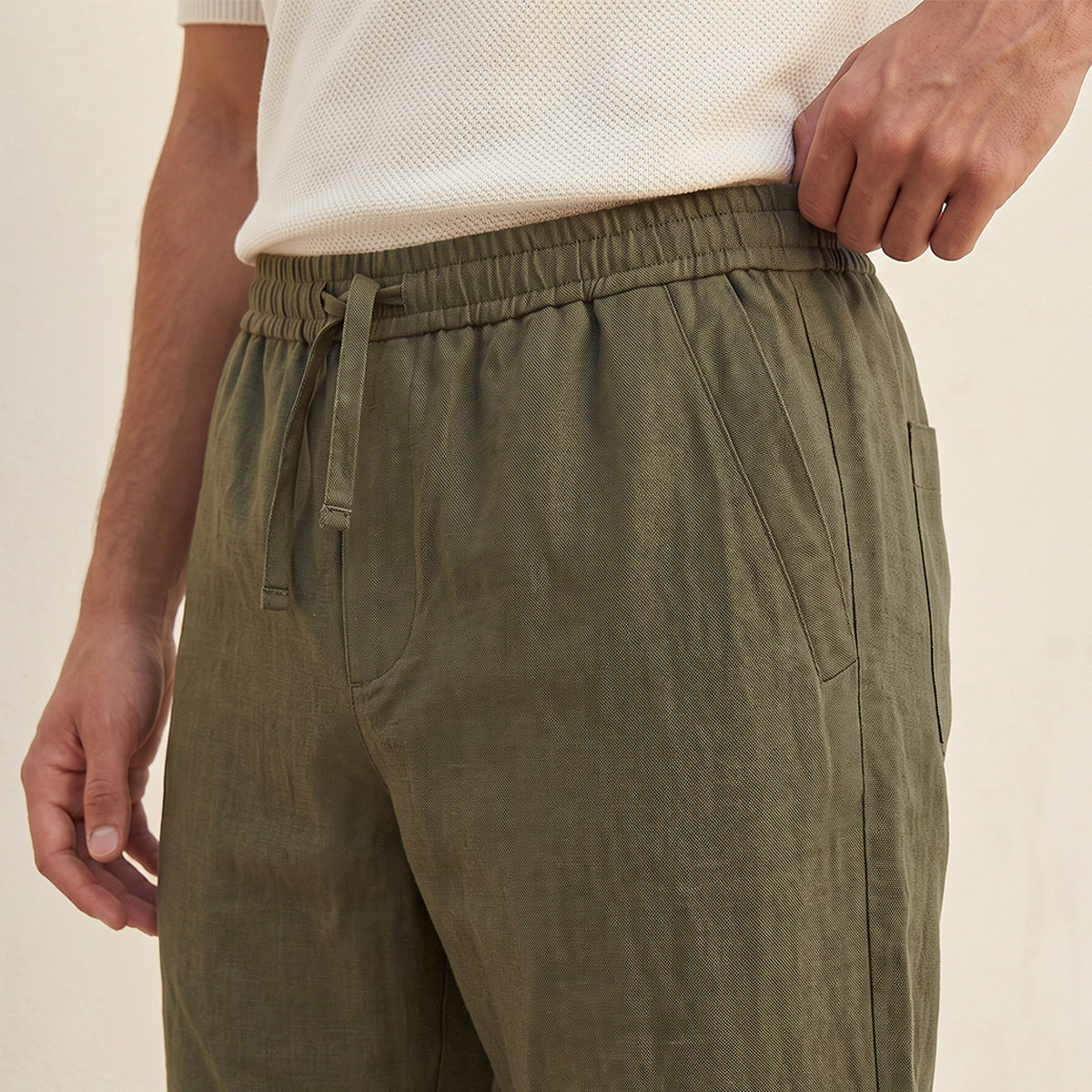 بنطلون بقصة عادية من سبلاش سمارت-men-clothing-bottoms-trousersandchinos-trousers-image-5