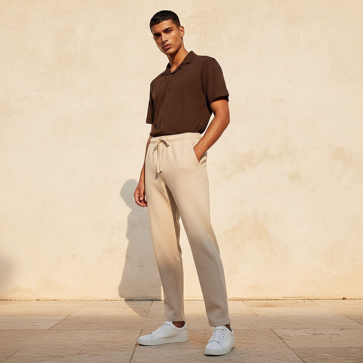 Splash Smart Regular Fit Trousers-men-clothing-bottoms-trousersandchinos-trousers-image-3