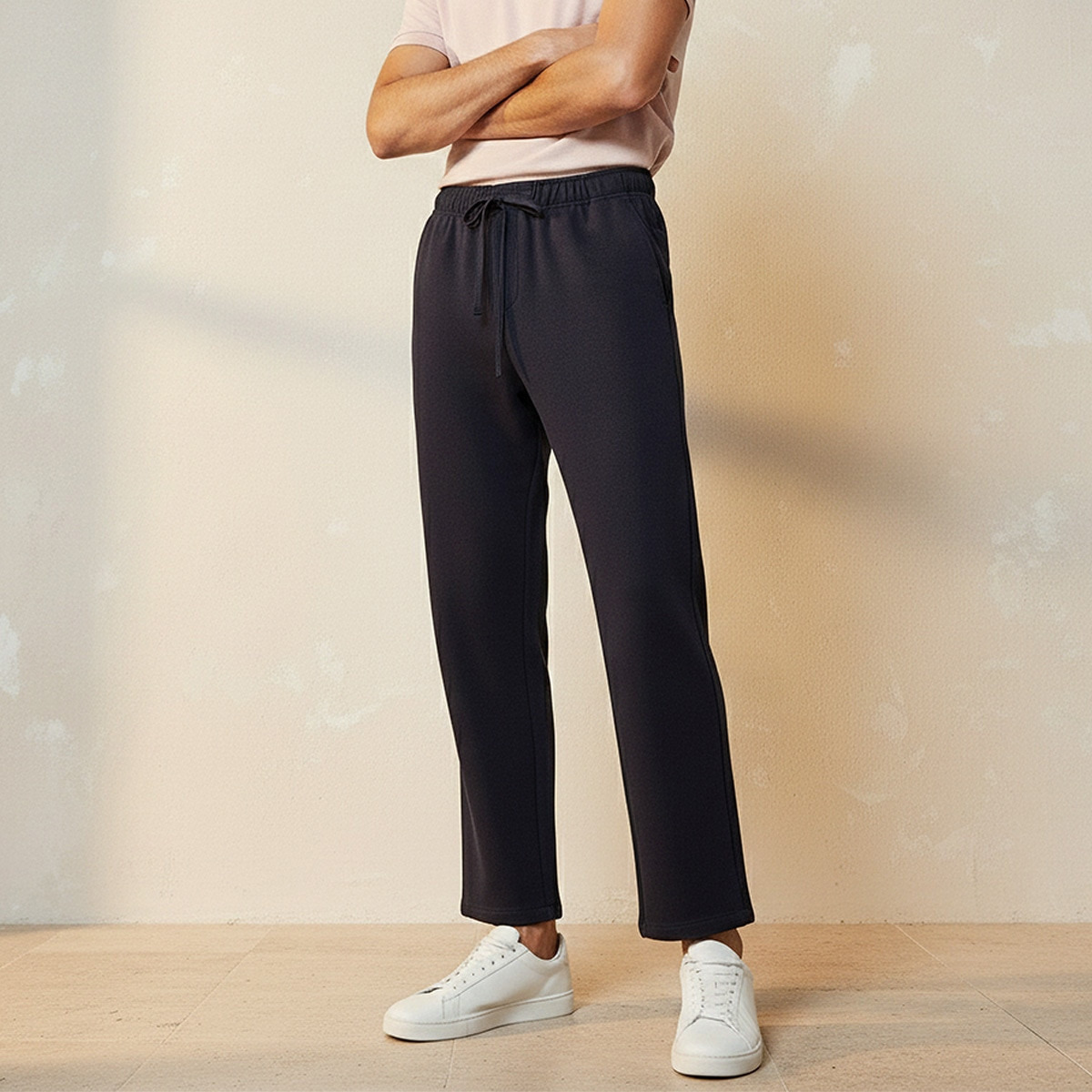 Splash Smart Regular Fit Trousers-men-clothing-bottoms-trousersandchinos-trousers-image-1