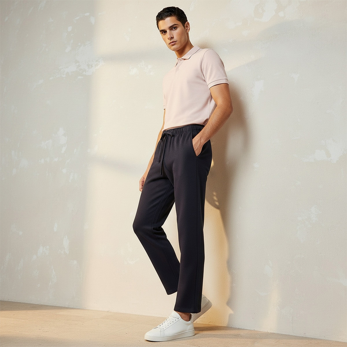 Splash Smart Regular Fit Trousers-men-clothing-bottoms-trousersandchinos-trousers-image-3
