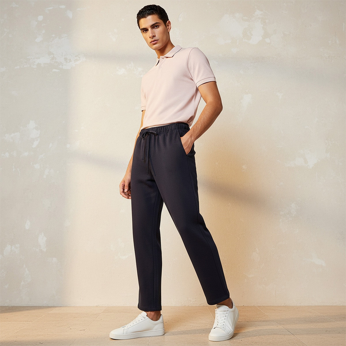 Splash Smart Regular Fit Trousers-men-clothing-bottoms-trousersandchinos-trousers-image-5