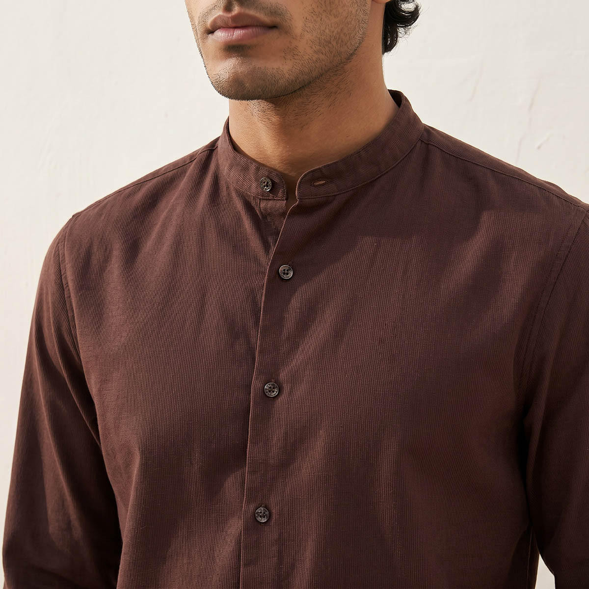 قميص بارز الملمس بقصّة عادية من سبلاش سمارت-men-clothing-shirts-image-2