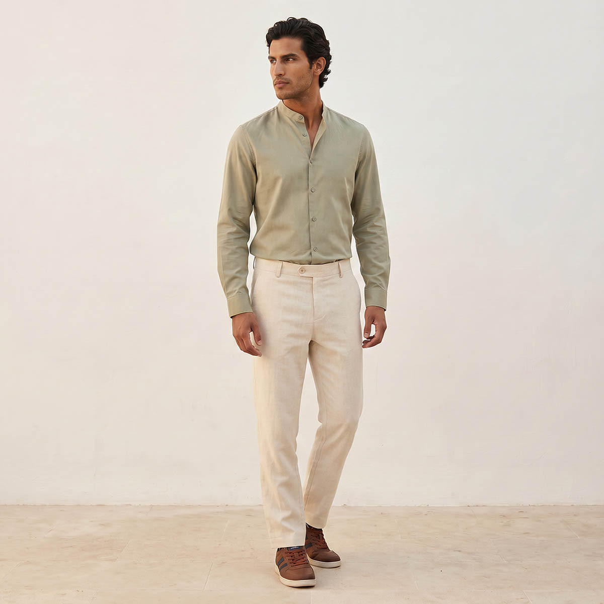 قميص بارز الملمس بقصّة عادية من سبلاش سمارت-men-clothing-shirts-image-3
