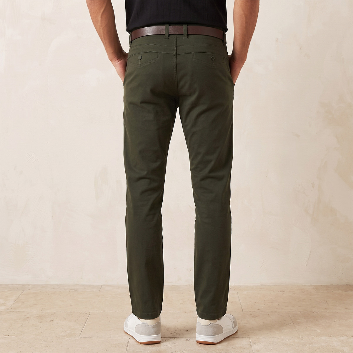 Splash Smart Slim Fit Chinos with Belt-men-clothing-bottoms-trousersandchinos-chinos-image-2