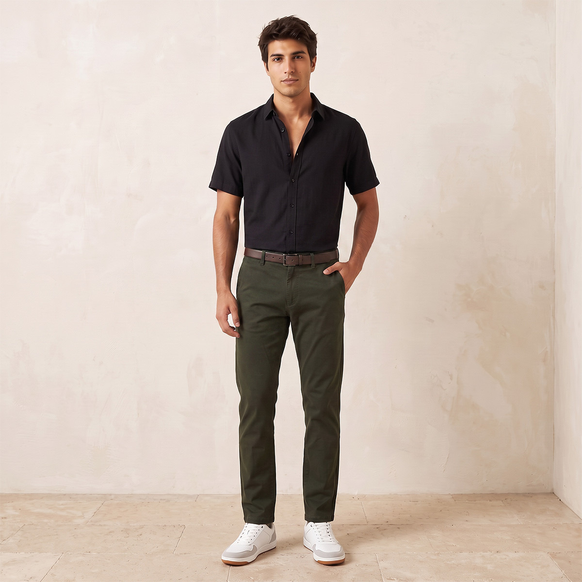 Splash Smart Slim Fit Chinos with Belt-men-clothing-bottoms-trousersandchinos-chinos-image-3