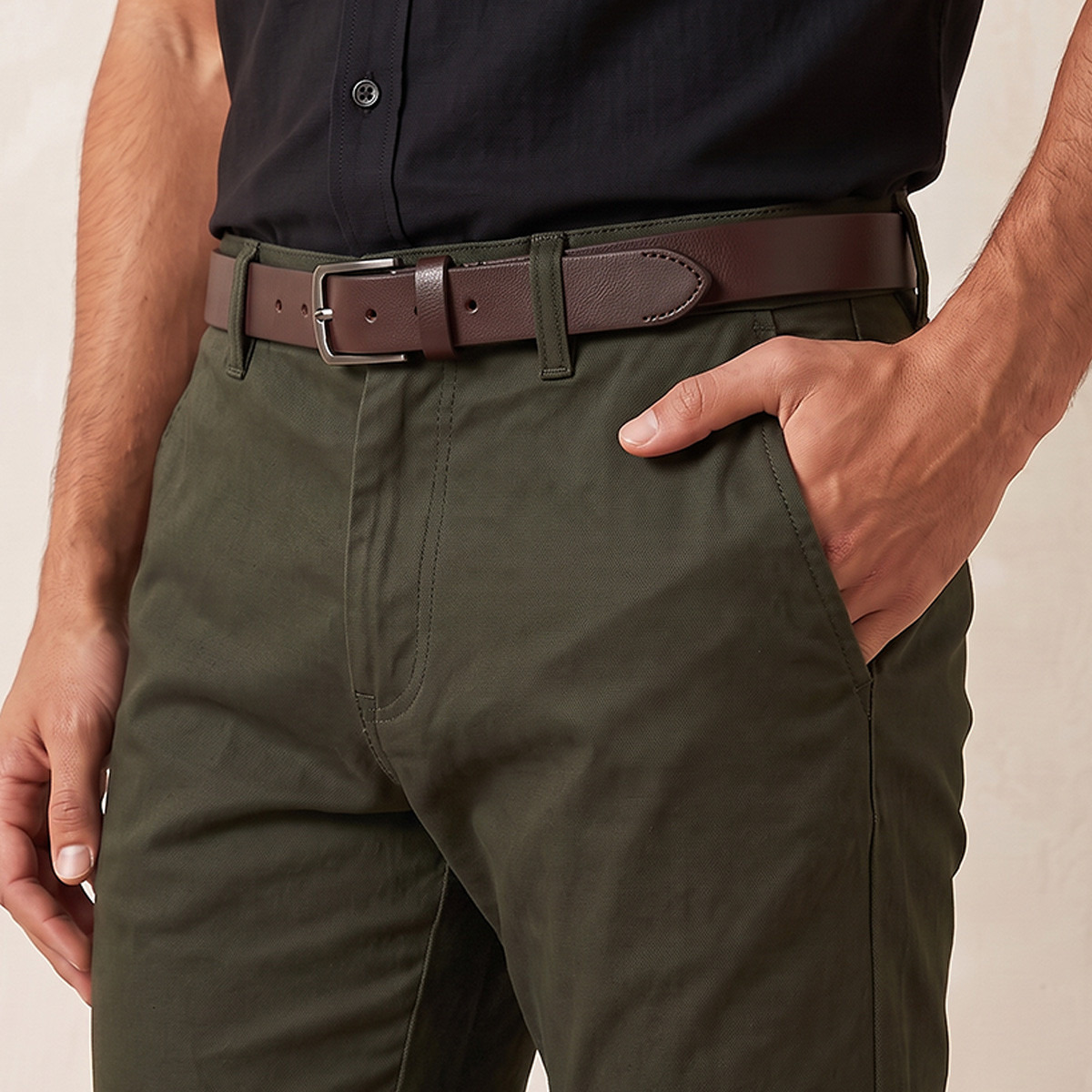 Splash Smart Slim Fit Chinos with Belt-men-clothing-bottoms-trousersandchinos-chinos-image-4