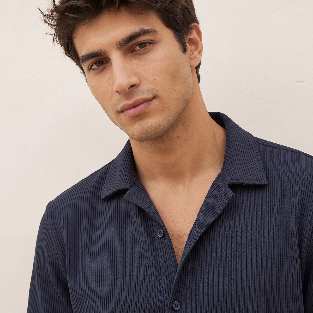 Splash Smart Textured Short Sleeves Shirt-men-clothing-shirts-image-5