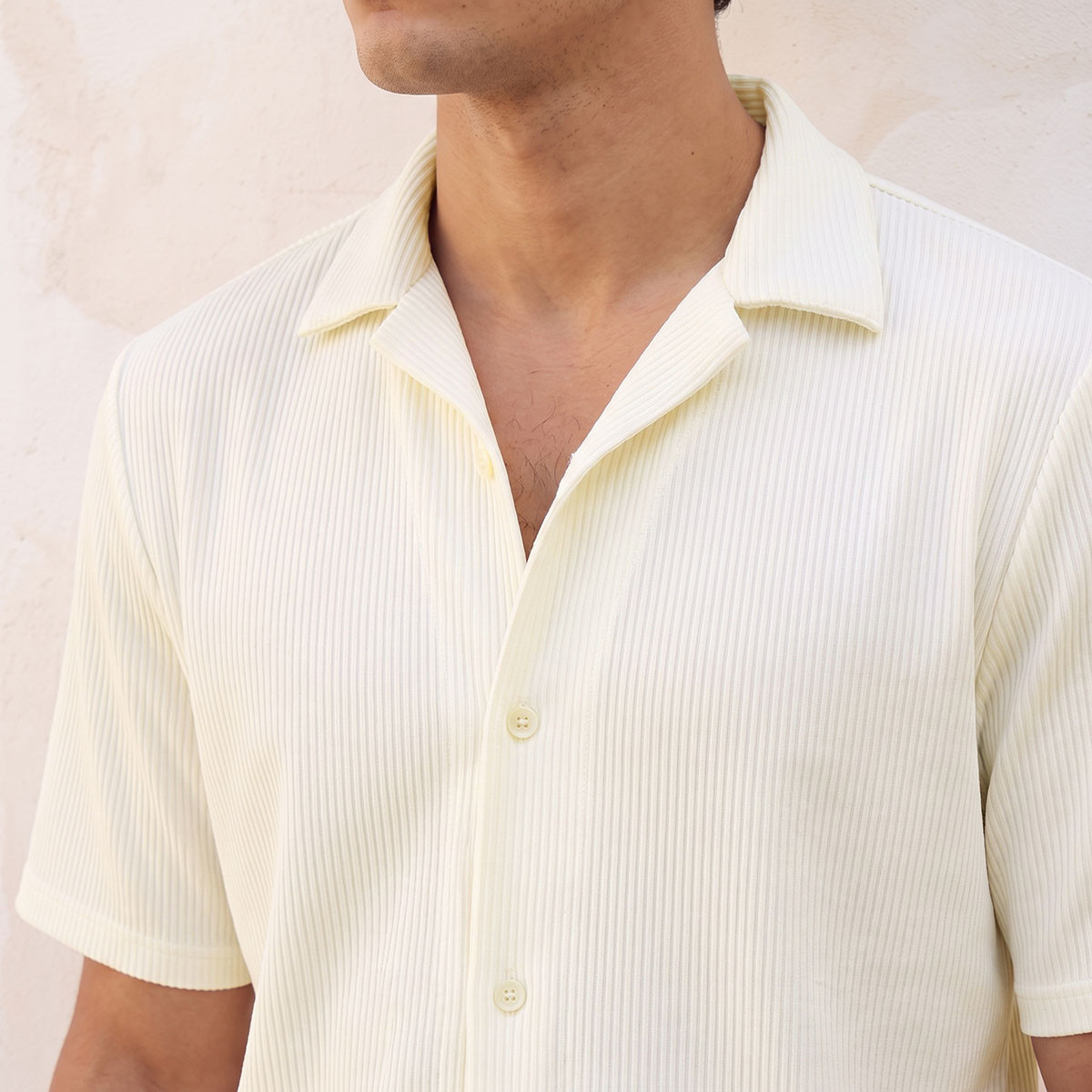 Splash Smart Textured Short Sleeves Shirt-men-clothing-shirts-image-4