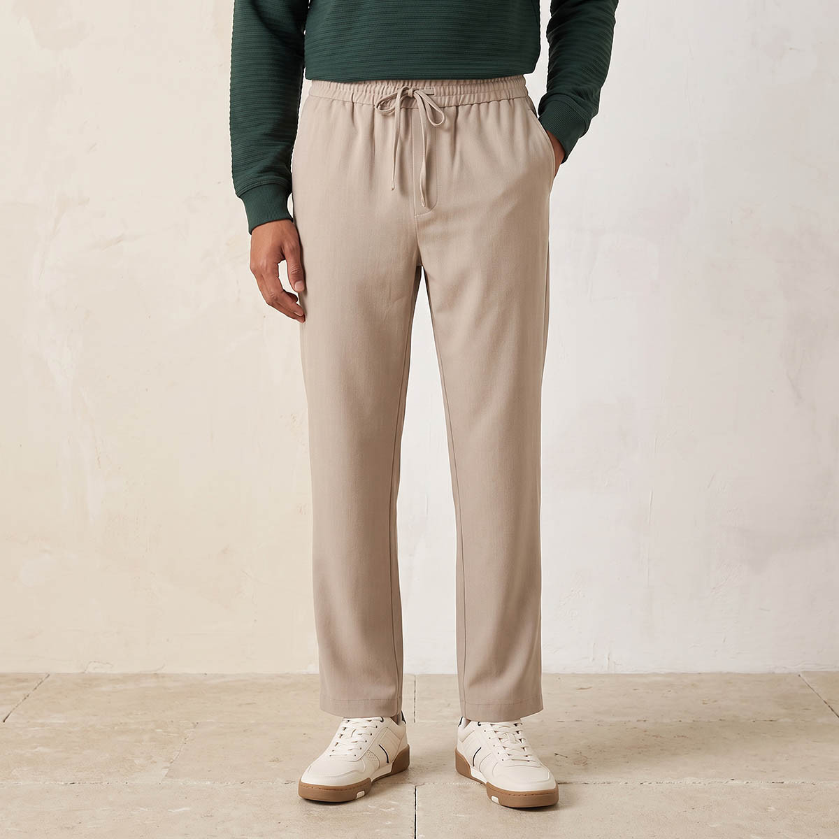 Splash Smart Regular Fit Trousers-men-clothing-trousersandchinos-trousers-image-2
