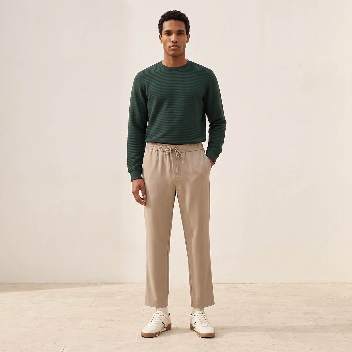 Splash Smart Regular Fit Trousers-men-clothing-trousersandchinos-trousers-image-3