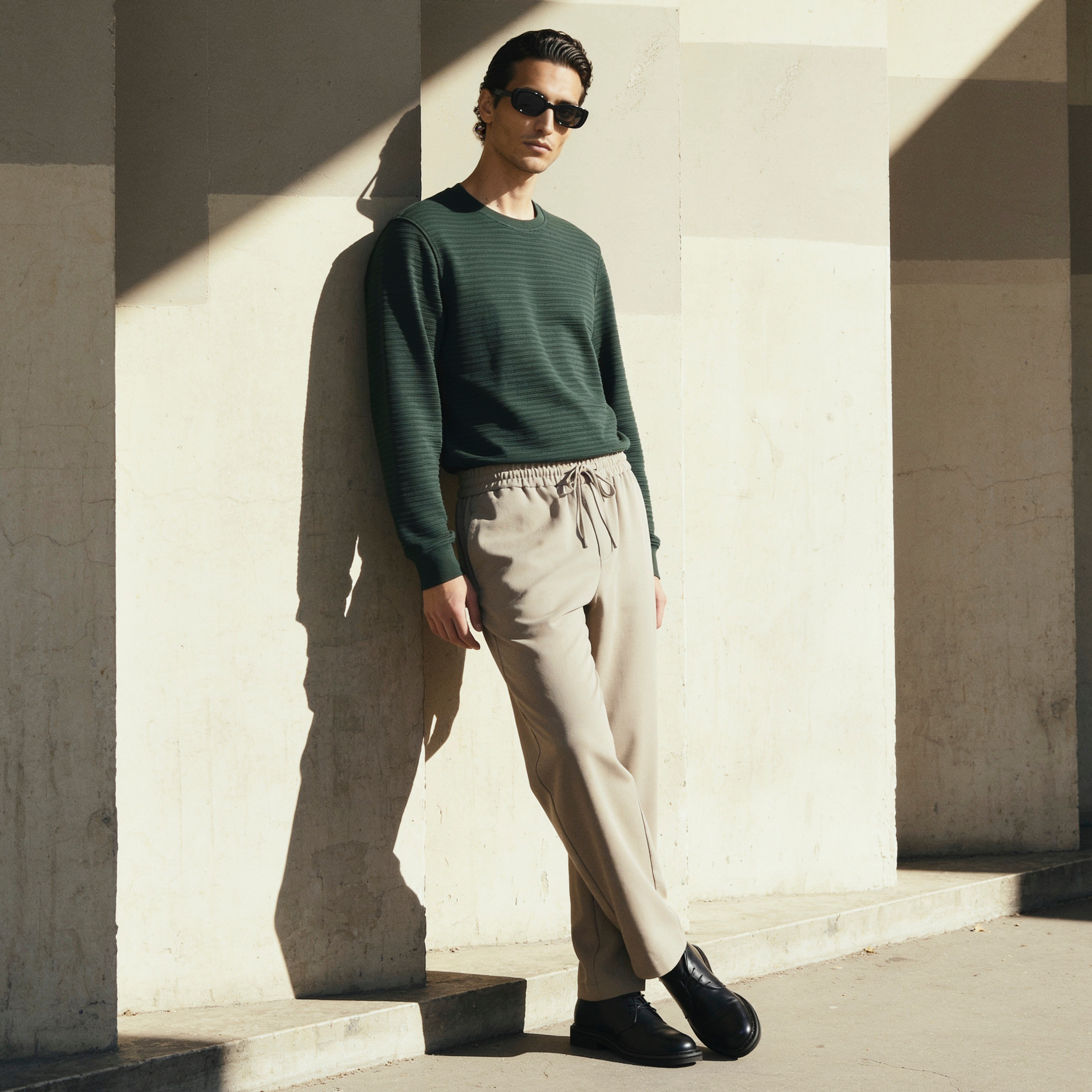 Splash Smart Regular Fit Trousers-men-clothing-trousersandchinos-trousers-image-1