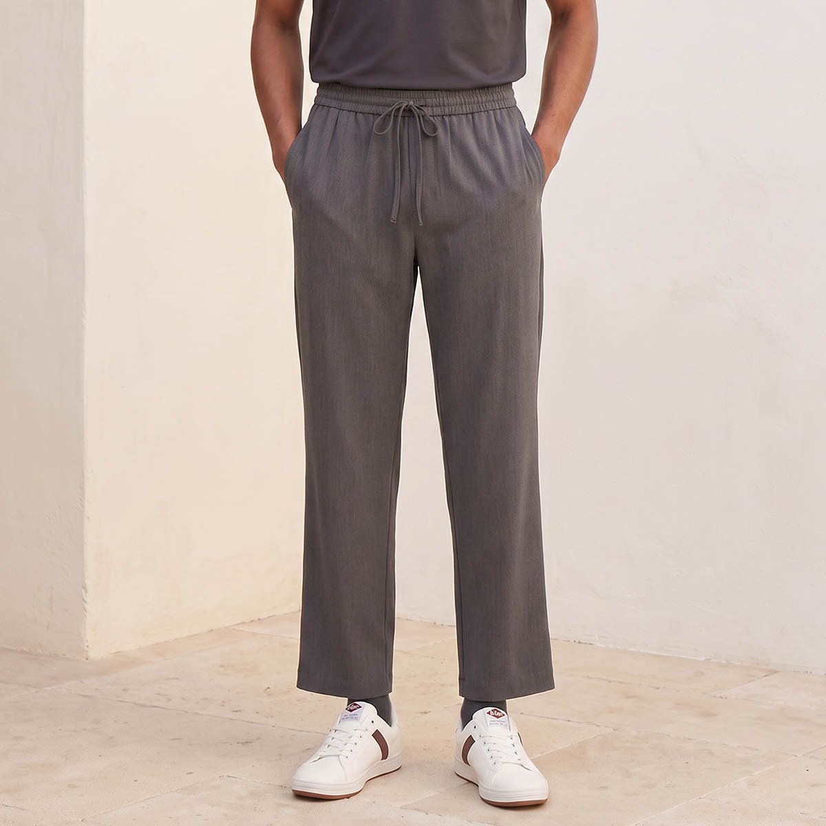 Splash Smart Regular Fit Trousers-men-clothing-trousersandchinos-trousers-image-1
