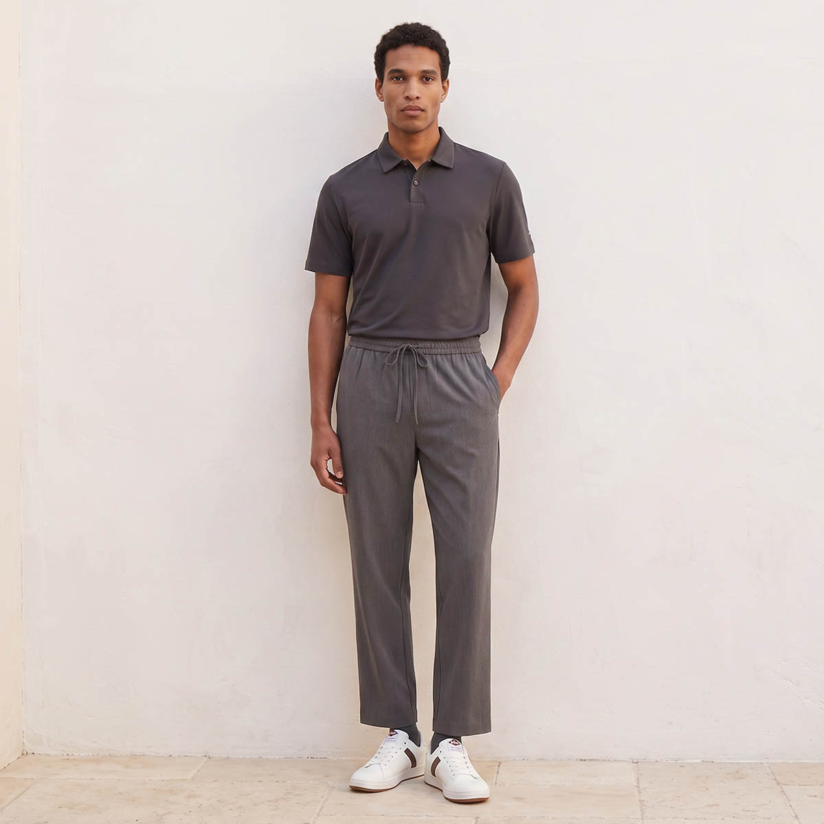 Splash Smart Regular Fit Trousers-men-clothing-trousersandchinos-trousers-image-2