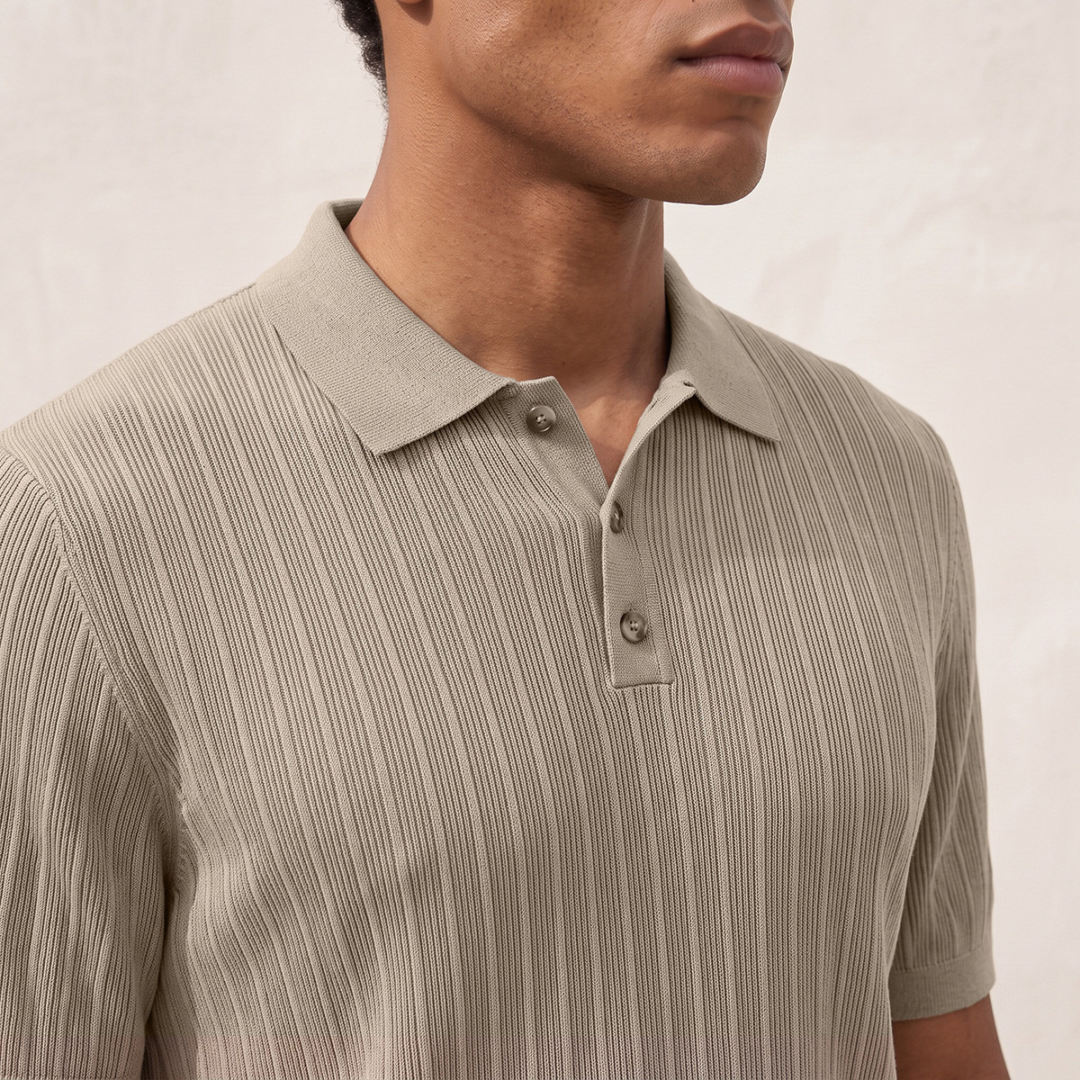 Splash Smart Polo T-shirt with Ribbed Texture-men-clothing-tshirtsandpolos-polos-image-4