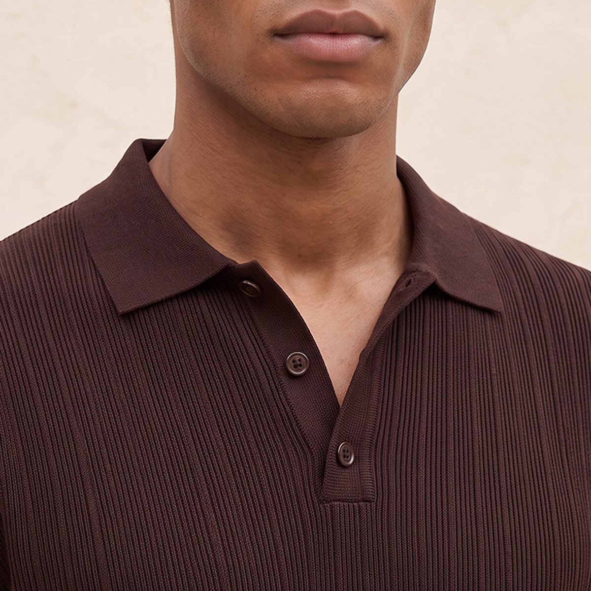 Splash Smart Polo T-shirt with Ribbed Texture-men-clothing-tshirtsandpolos-polos-image-5