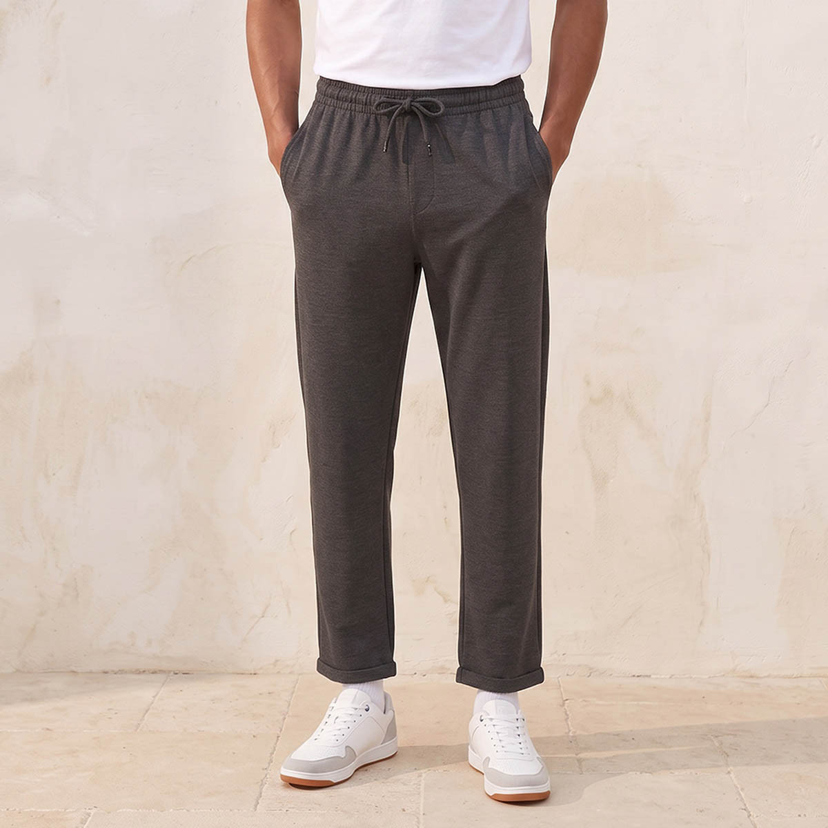 Splash Smart Relaxed Fit Pique Pants-men-clothing-bottoms-trousersandchinos-trousers-image-1