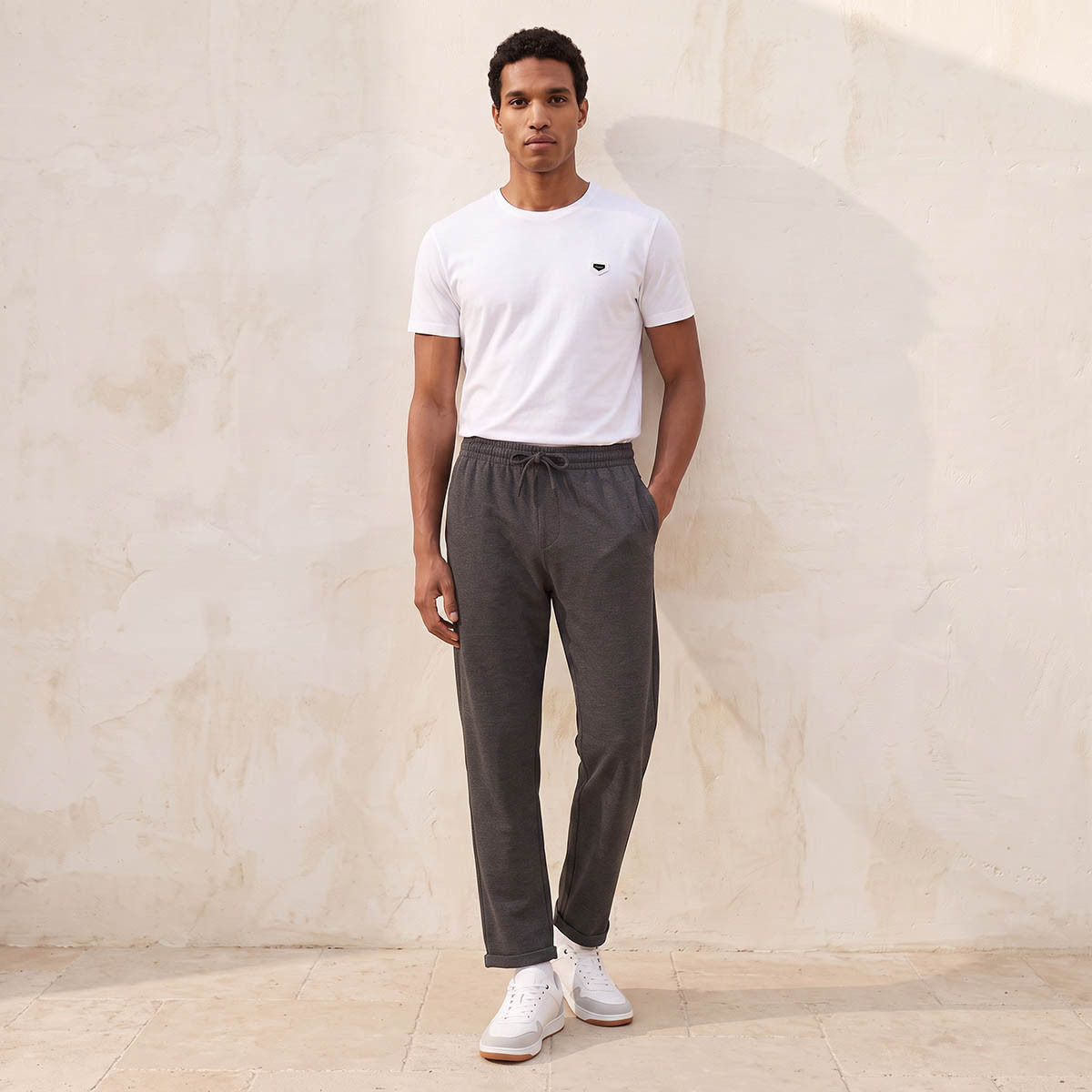 Splash Smart Relaxed Fit Pique Pants-men-clothing-bottoms-trousersandchinos-trousers-image-2