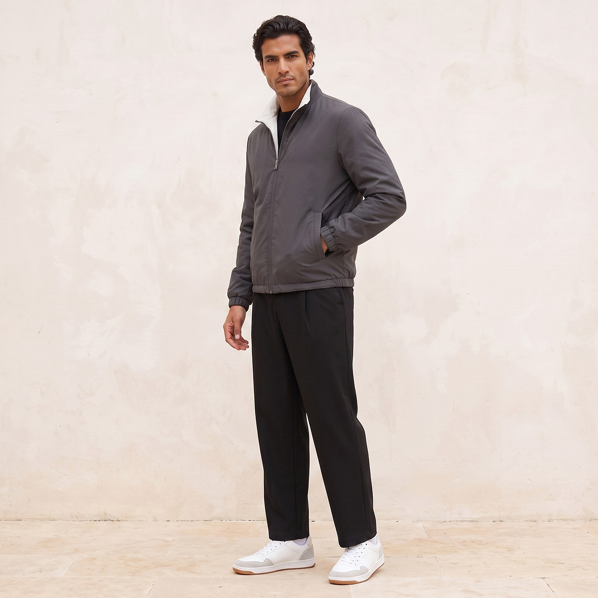 جاكيت بجهتين من سمارت من سبلاش-men-clothing-jacketsandblazers-jackets-image-2