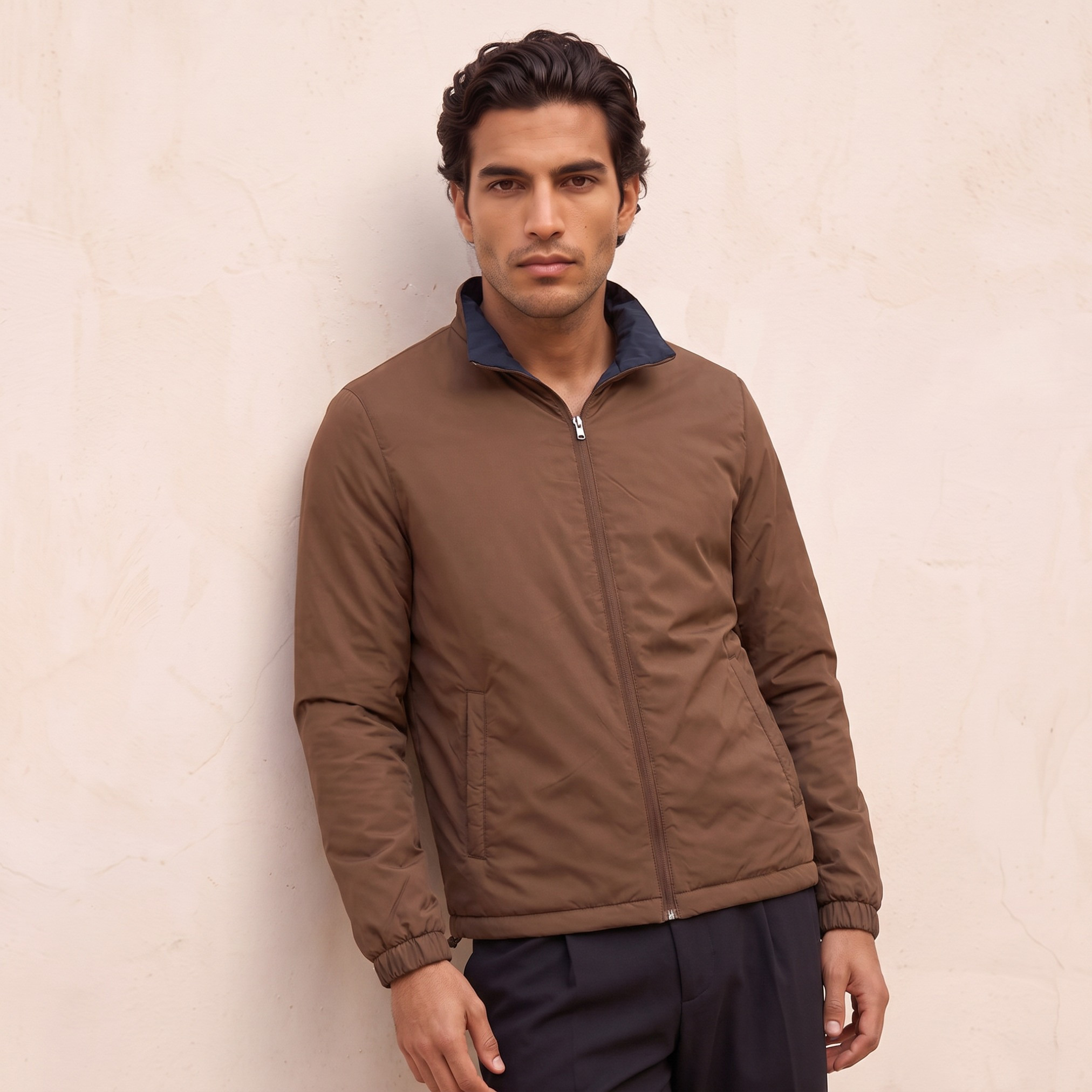 جاكيت بجهتين من سمارت من سبلاش-men-clothing-jacketsandblazers-jackets-image-3