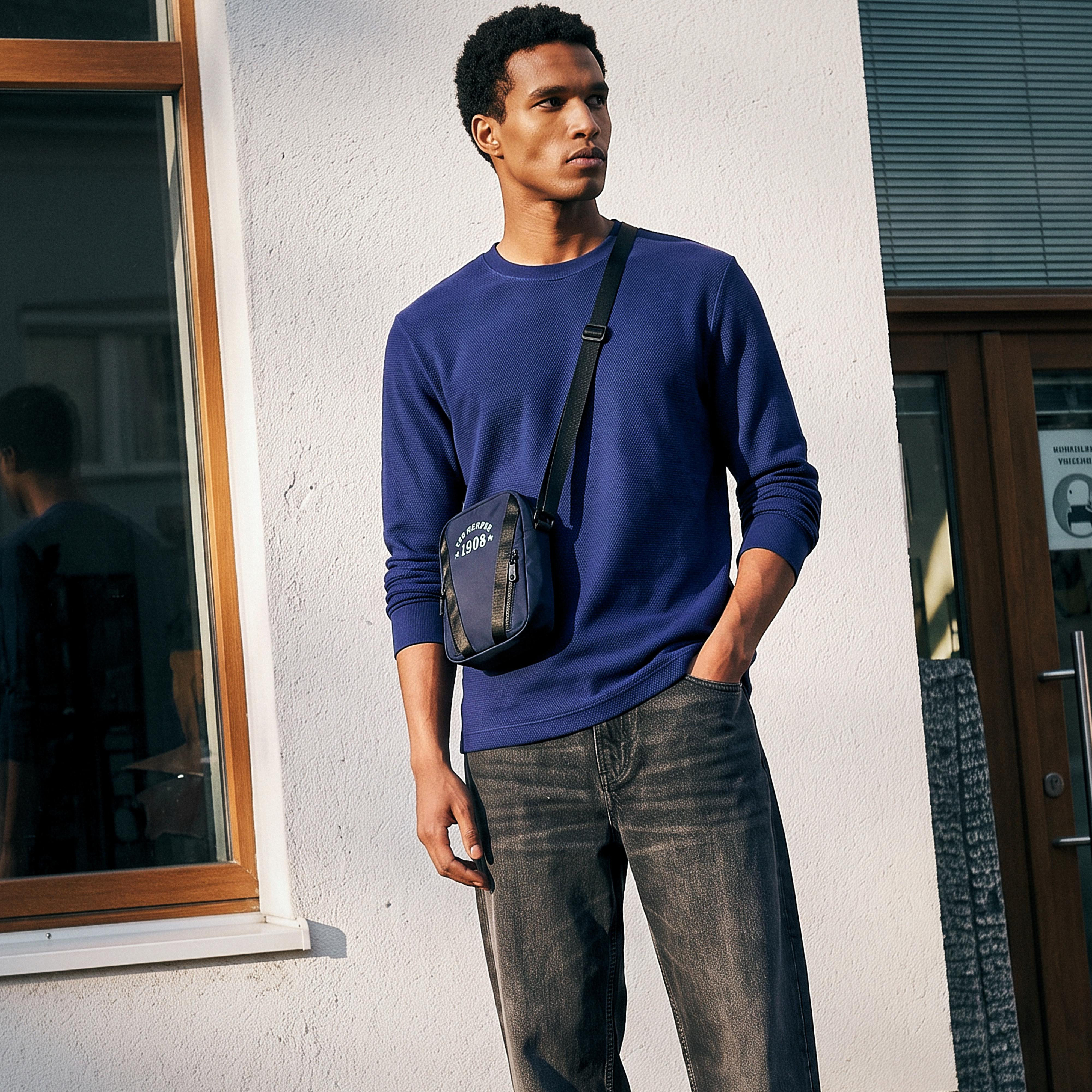 سويت شيرت بارز الملمس من سبلاش سمارت-men-winterwear-hoodiesandsweatshirts-image-1
