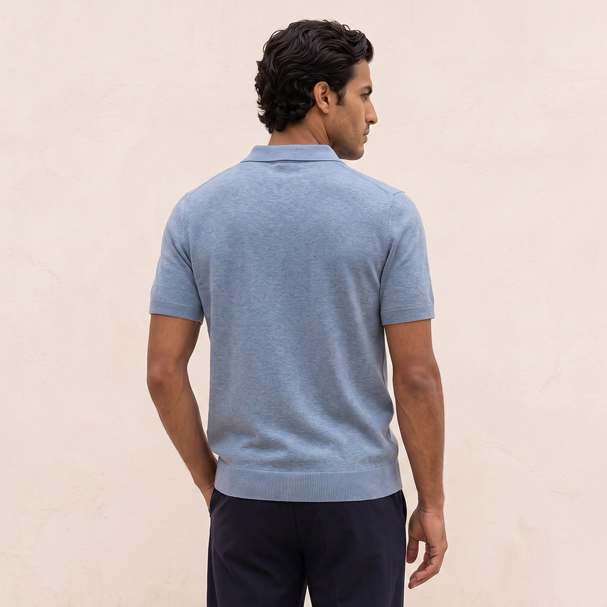 Splash Smart Ribbed Polo T-shirt-men-clothing-tshirtsandpolos-polos-image-3