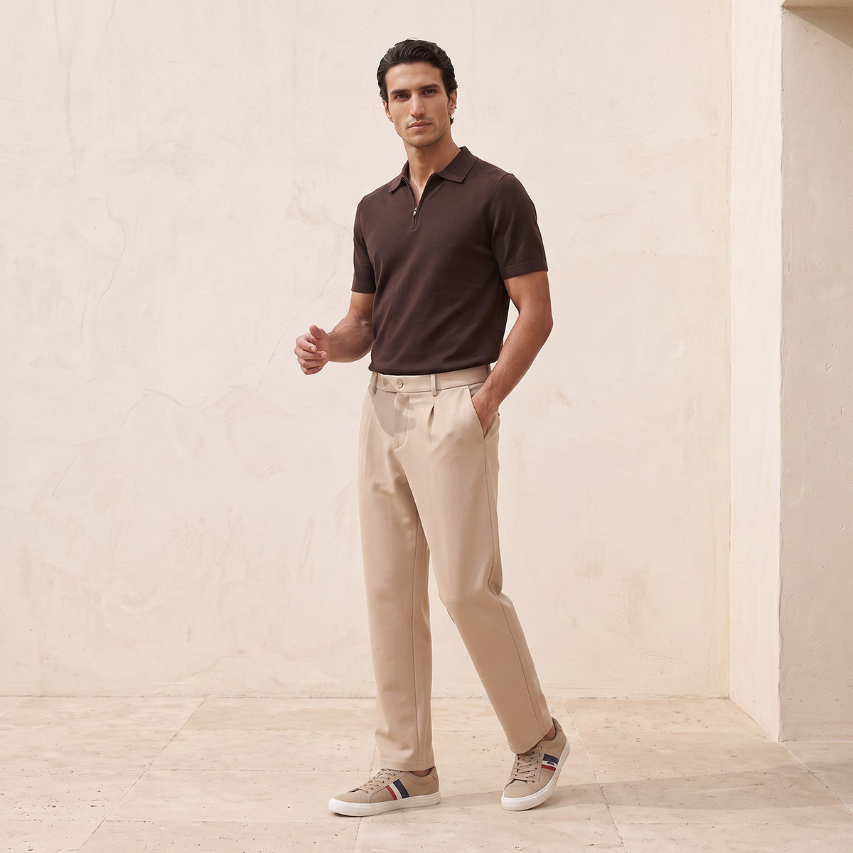 Splash Smart Ribbed Polo T-shirt-men-clothing-tshirtsandpolos-polos-image-2