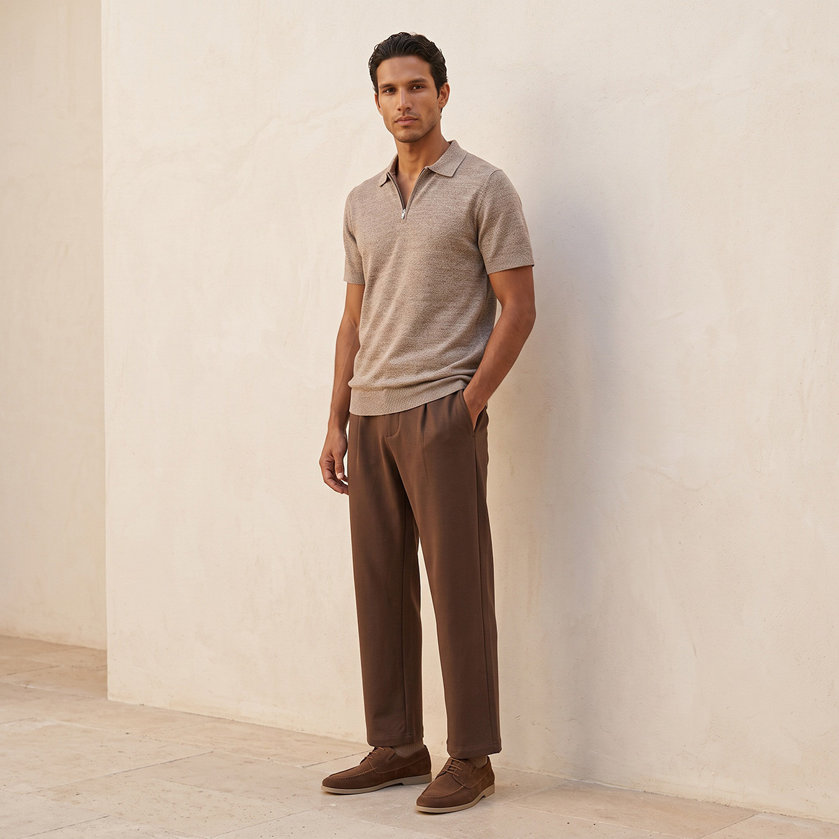 Splash Smart Ribbed Polo T-shirt-men-clothing-tshirtsandpolos-polos-image-2