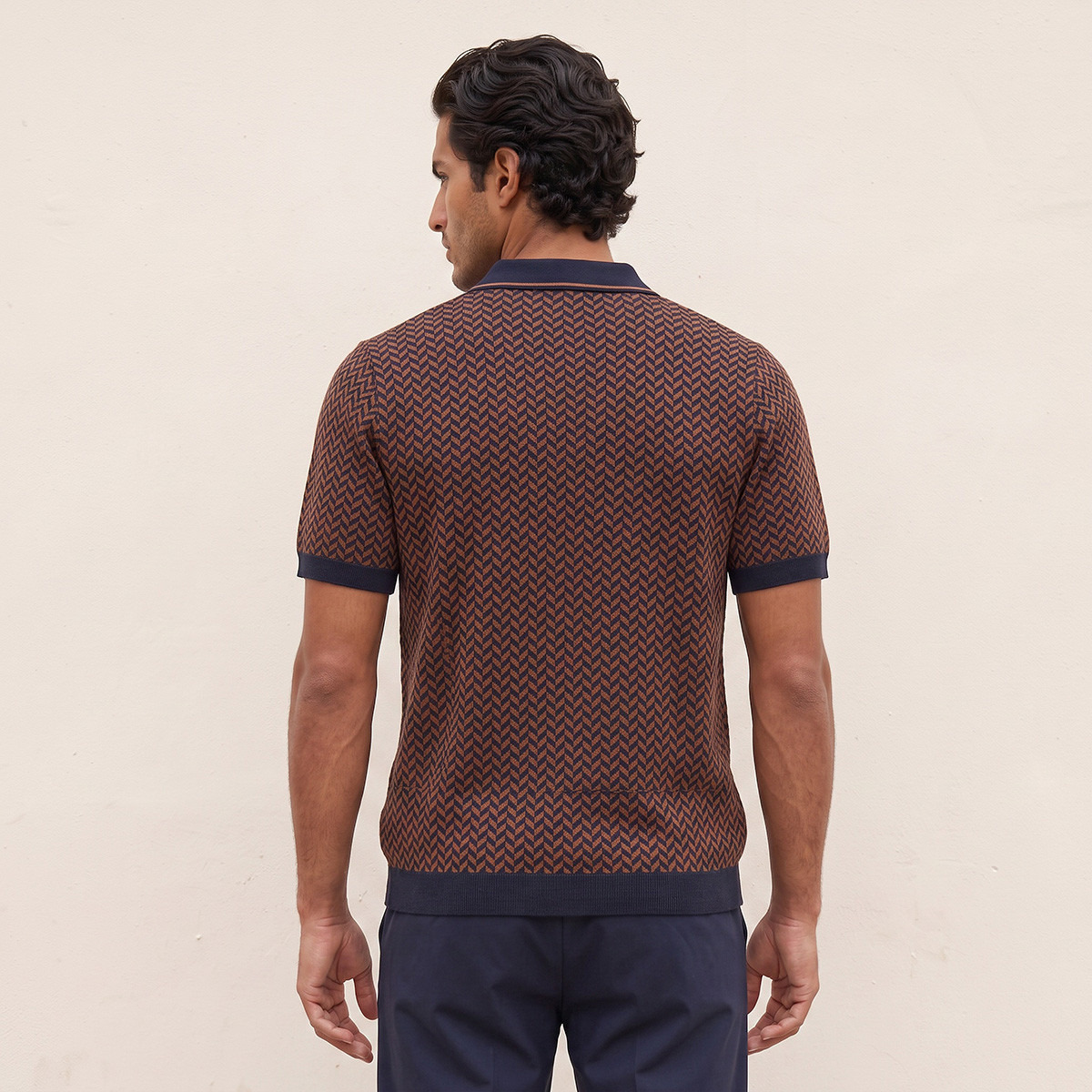 Splash Smart Polo T-shirt with Chevron Print-men-clothing-tshirtsandpolos-polos-image-3