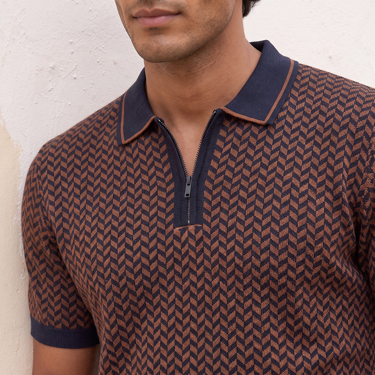 Splash Smart Polo T-shirt with Chevron Print-men-clothing-tshirtsandpolos-polos-image-4