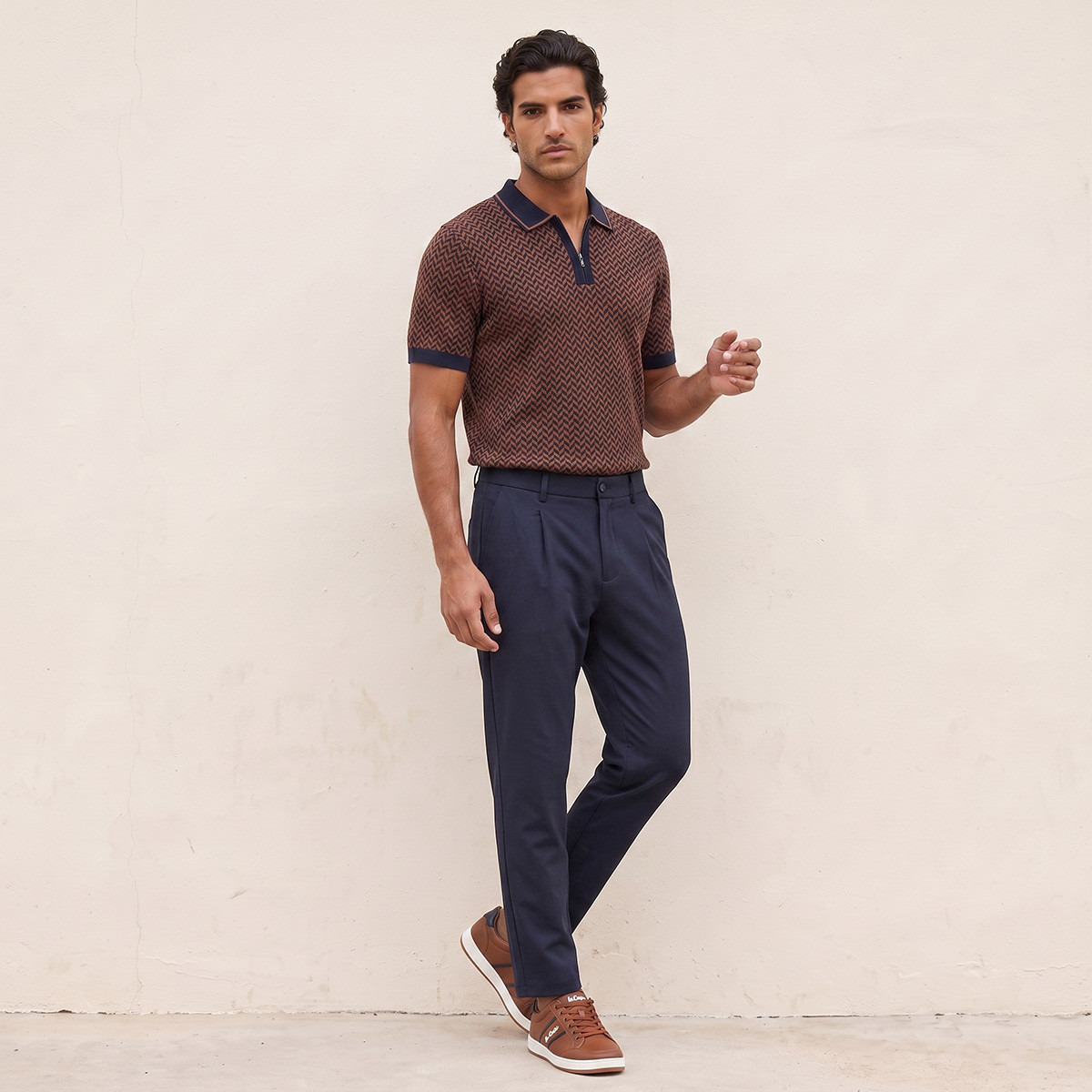 Splash Smart Polo T-shirt with Chevron Print-men-clothing-tshirtsandpolos-polos-image-5