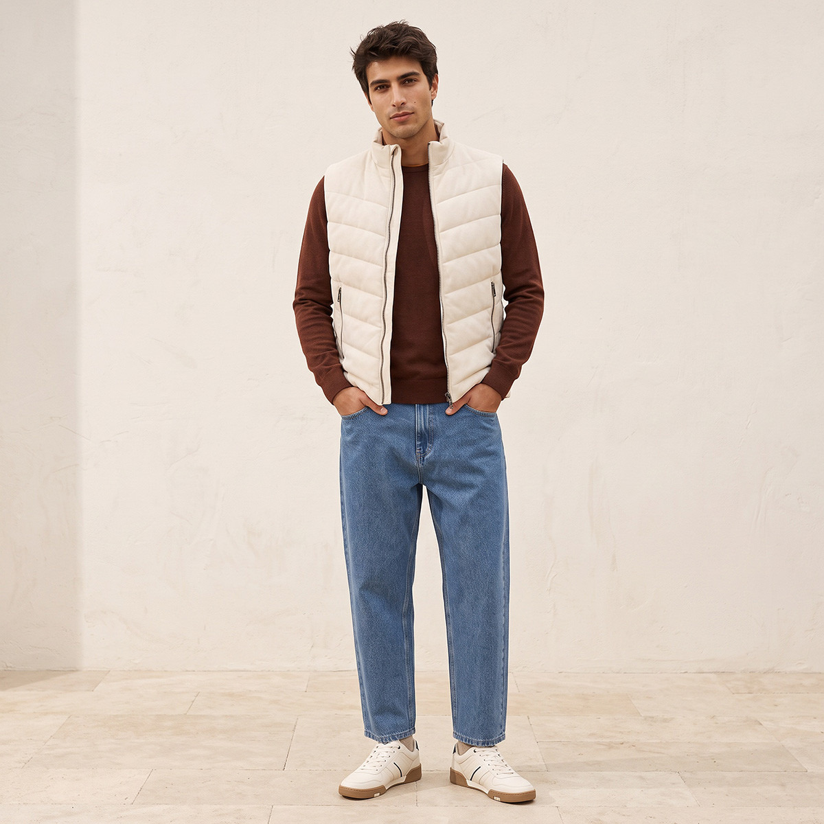 Splash Smart Quilted Sleeveless Jacket with Pockets-men-clothing-jacketsandblazers-jackets-image-3