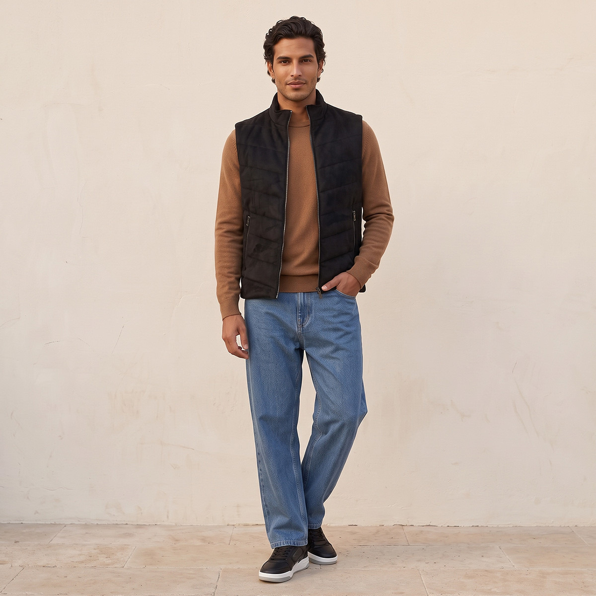 Splash Smart Quilted Sleeveless Jacket with Pockets-men-clothing-jacketsandblazers-jackets-image-3