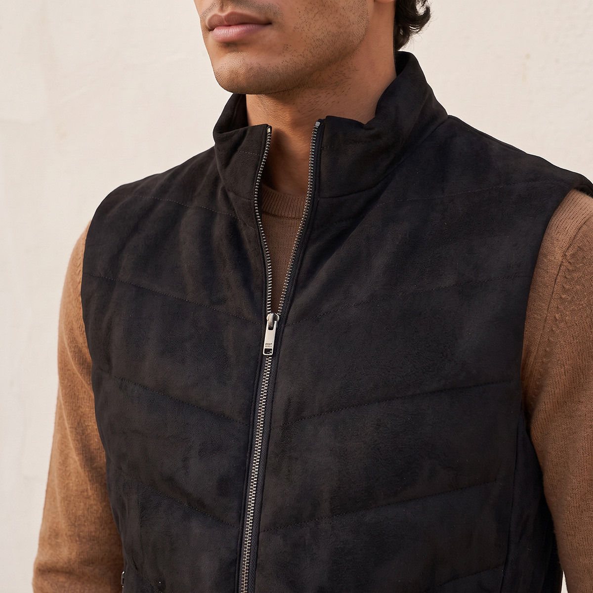 Splash Smart Quilted Sleeveless Jacket with Pockets-men-clothing-jacketsandblazers-jackets-image-5
