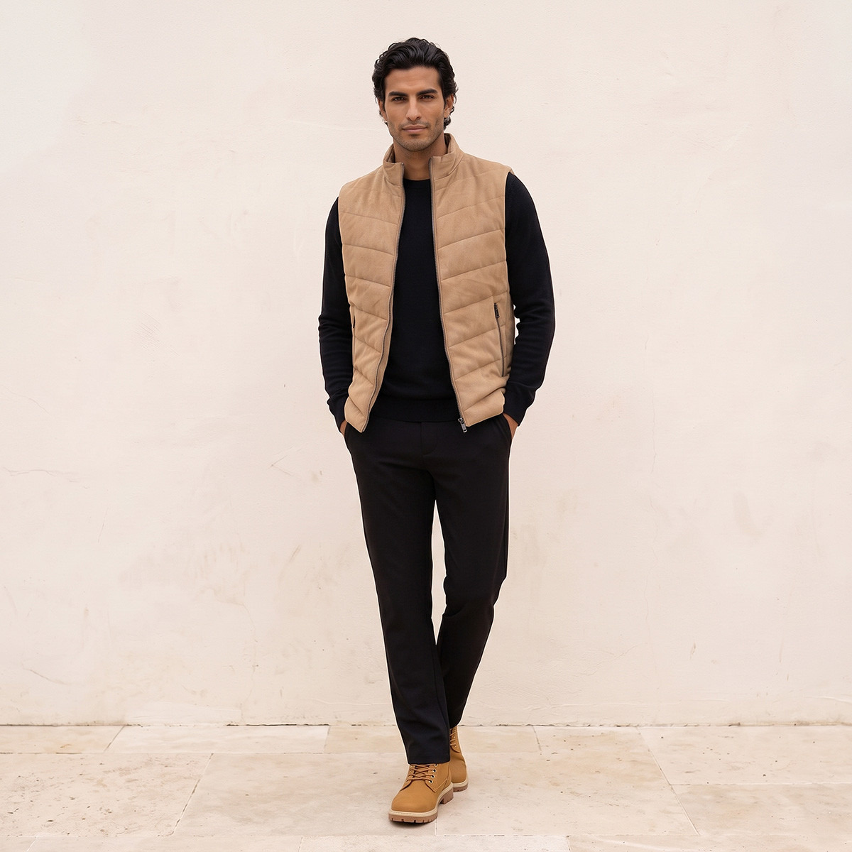 Splash Smart Quilted Sleeveless Jacket with Pockets-men-clothing-jacketsandblazers-jackets-image-3