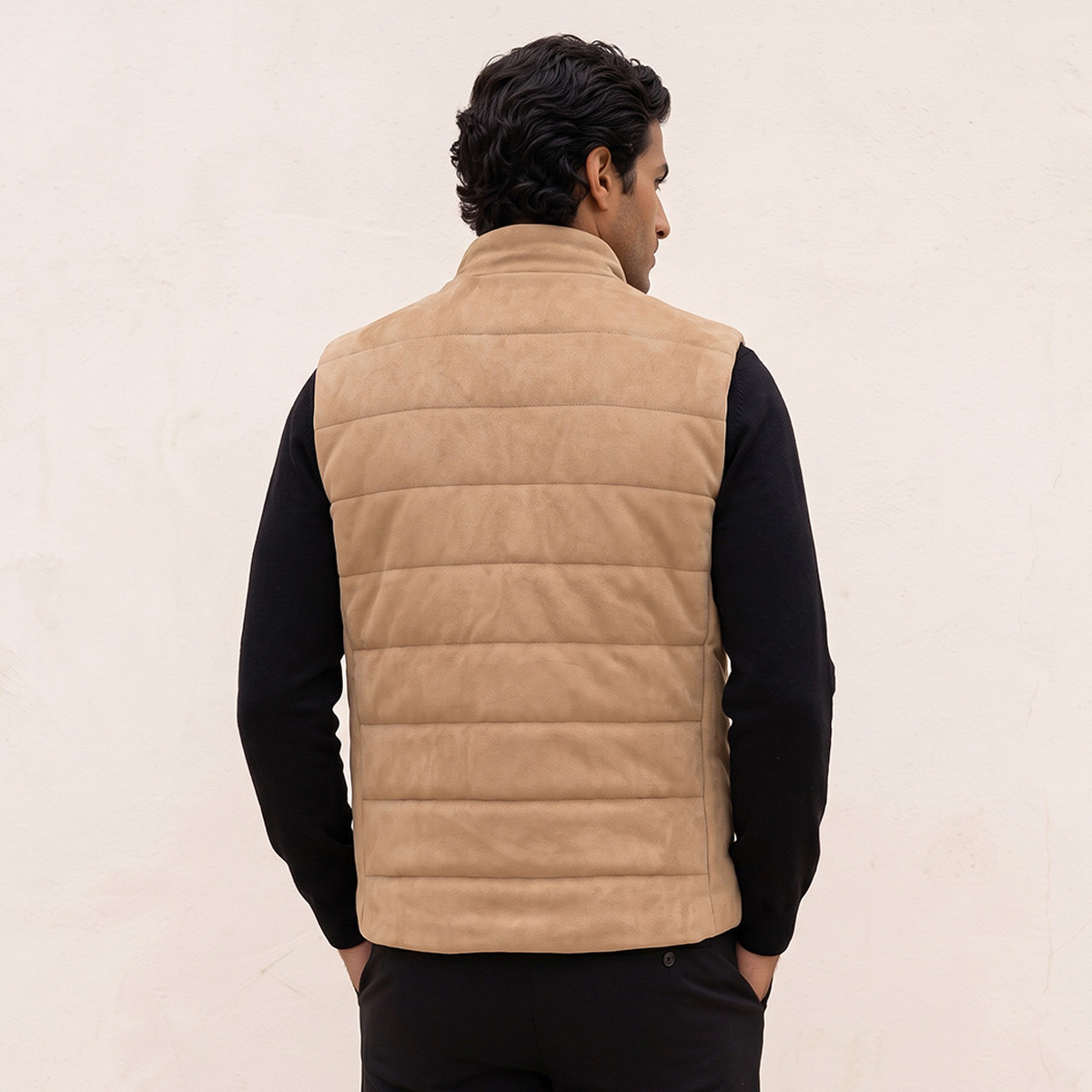 Splash Smart Quilted Sleeveless Jacket with Pockets-men-clothing-jacketsandblazers-jackets-image-4