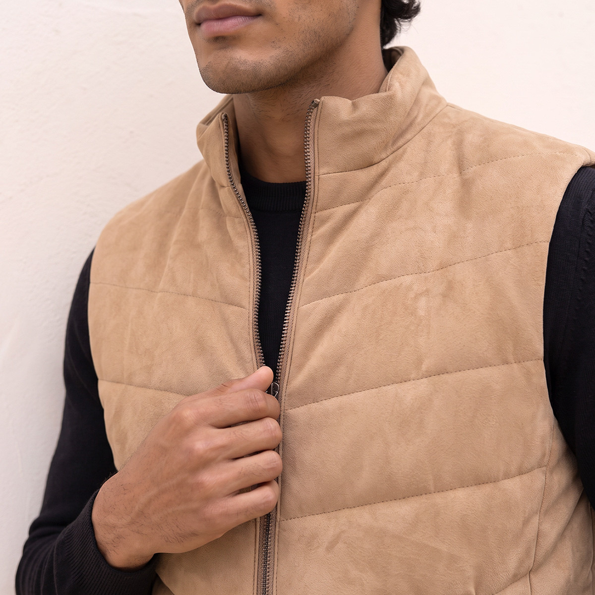 Splash Smart Quilted Sleeveless Jacket with Pockets-men-clothing-jacketsandblazers-jackets-image-5