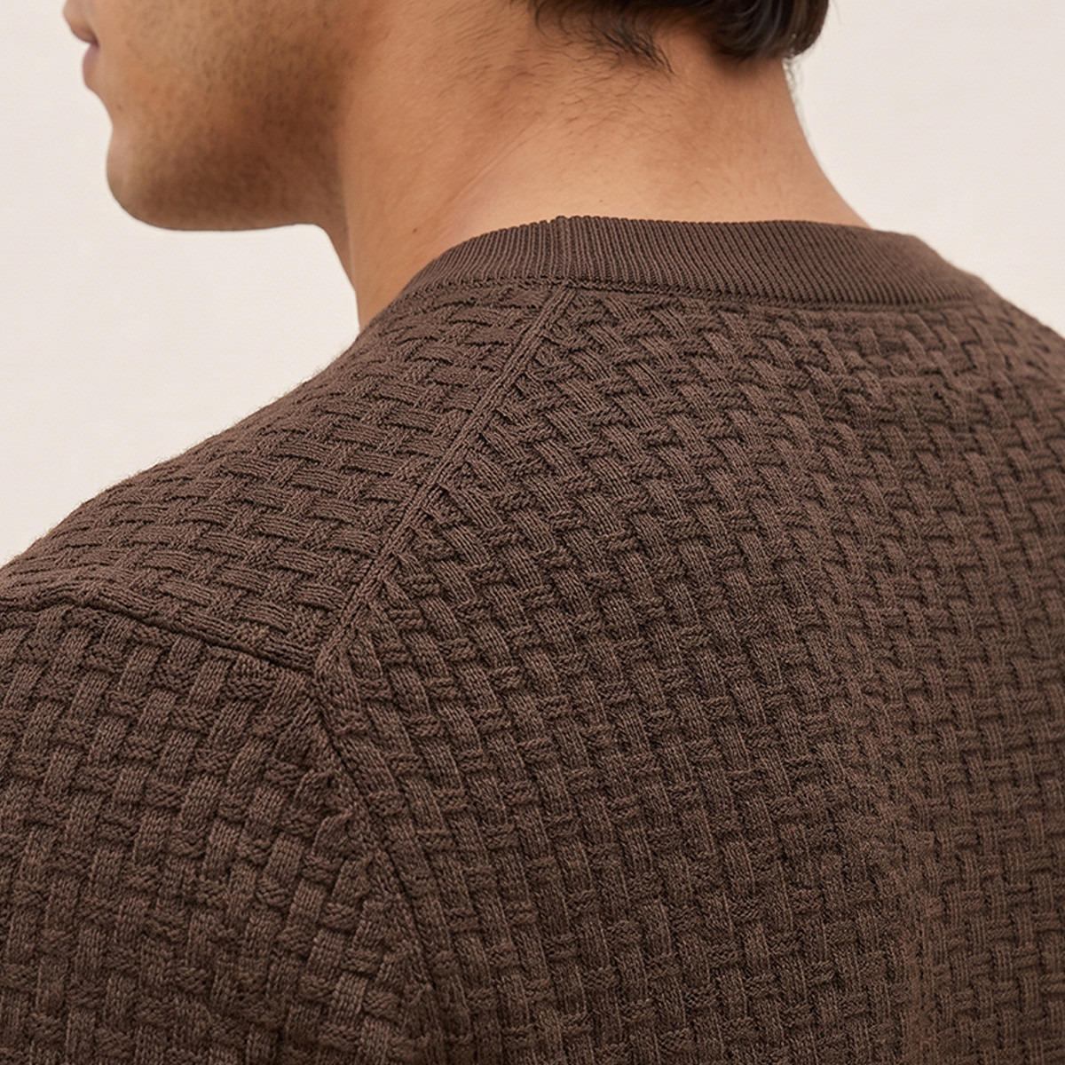 Splash Smart Crew Neck Textured Sweater-men-clothing-sweatersandpullovers-image-4