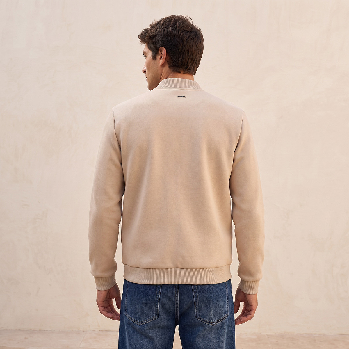 Splash Smart Bomber Jacket with Stand Collar-men-clothing-jacketsandblazers-jackets-image-3