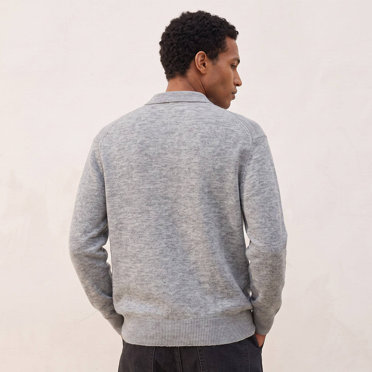 Splash Smart Collared Textured Sweater-men-clothing-sweatersandpullovers-image-3