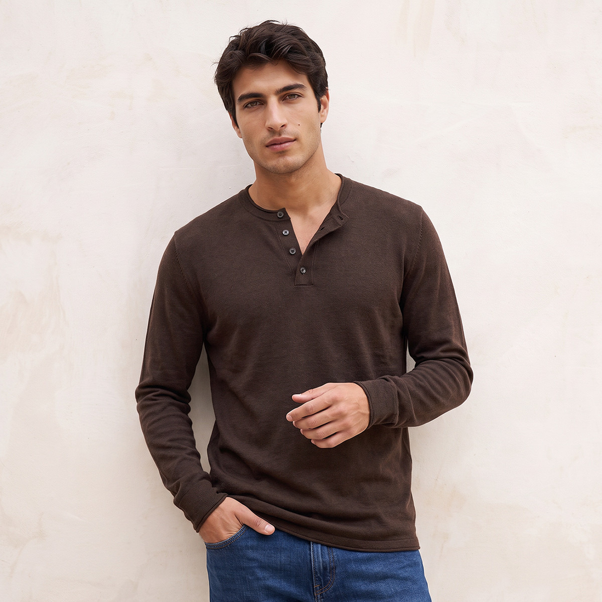 Splash Smart Henley Neck Sweater-men-clothing-sweatersandpullovers-image-1