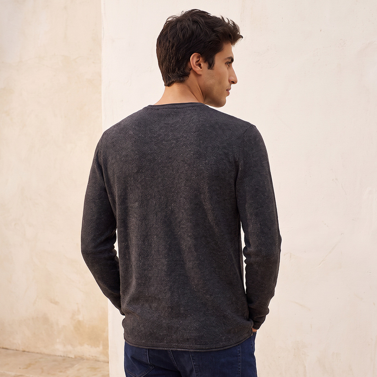 سويتر بياقة هينلي من سبلاش سمارت-men-clothing-sweatersandpullovers-image-3