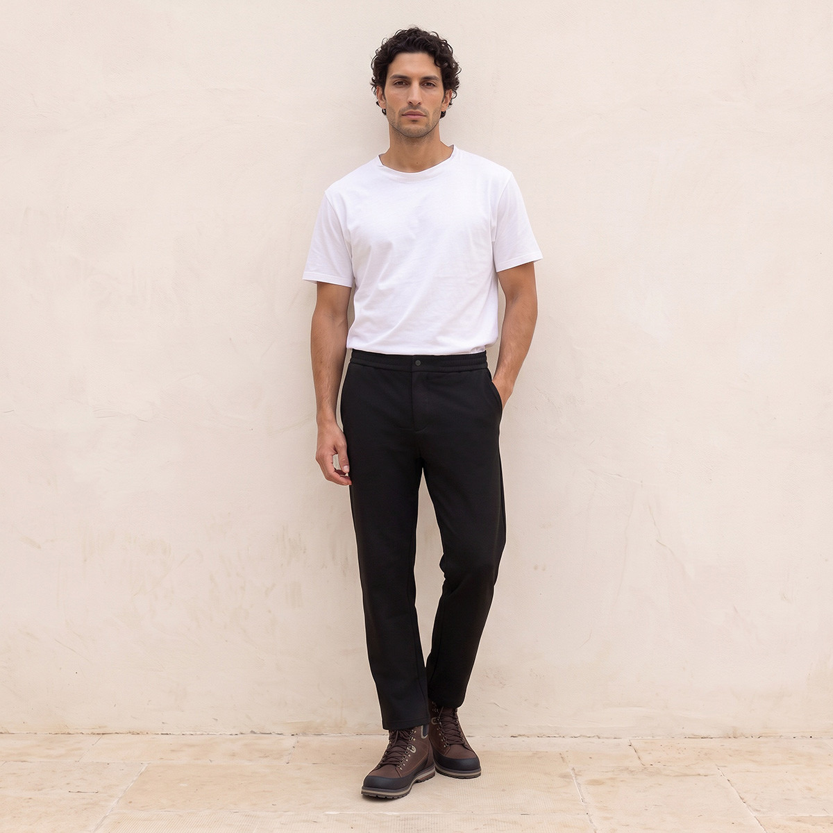Splash Smart Regular Fit Trousers-men-clothing-trousersandchinos-trousers-image-2