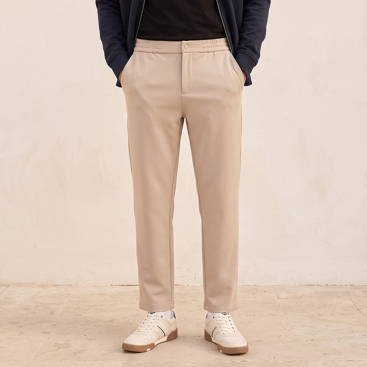 Splash Smart Regular Fit Trousers-men-clothing-trousersandchinos-trousers-image-1