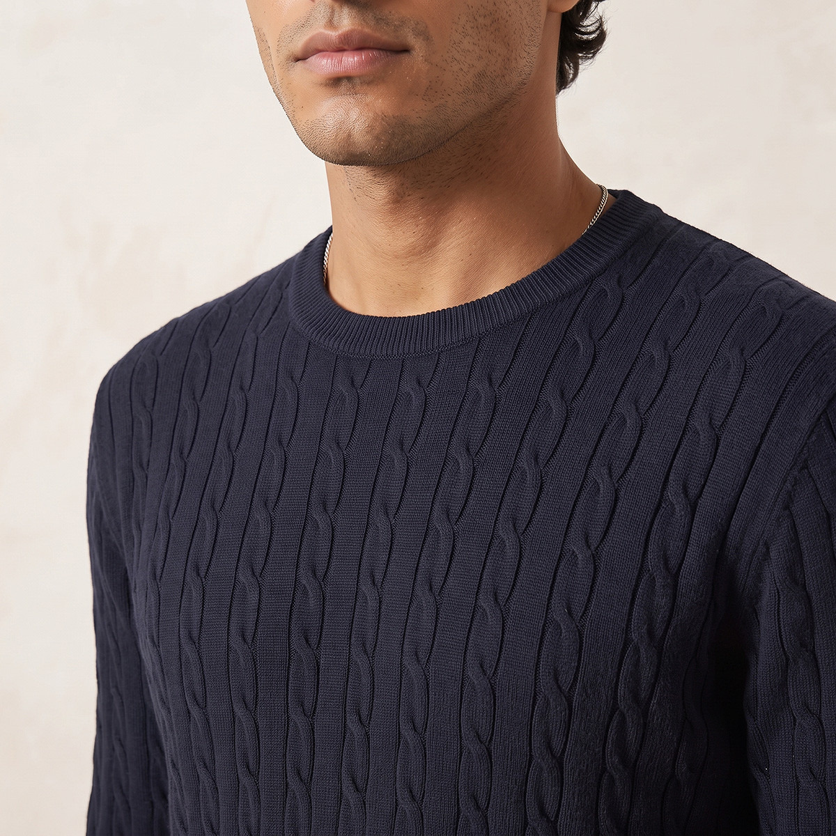 Splash Smart Cable Knit Crew Neck Sweater-men-clothing-sweatersandpullovers-image-4