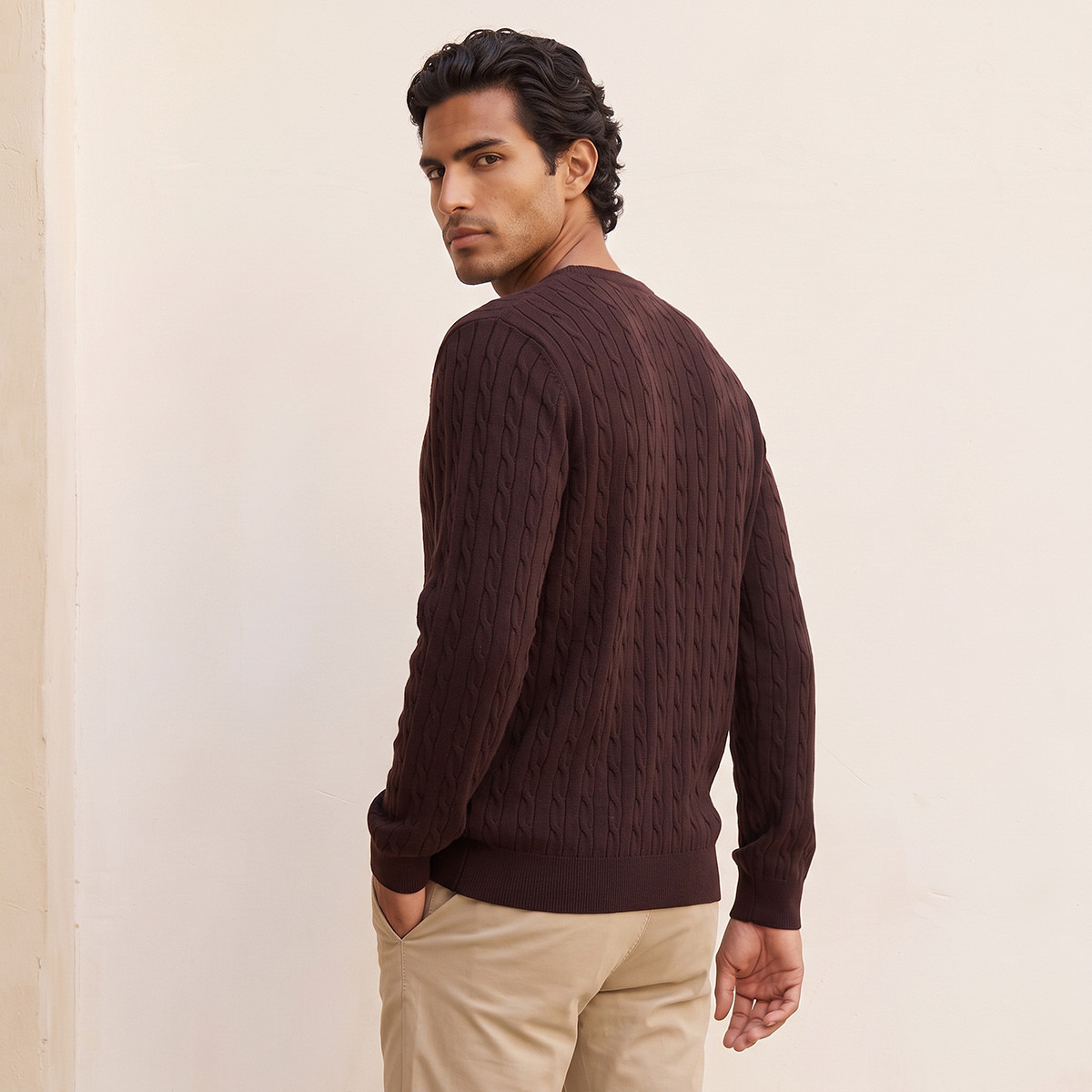 Splash Smart Cable Knit Crew Neck Sweater-men-clothing-sweatersandpullovers-image-3