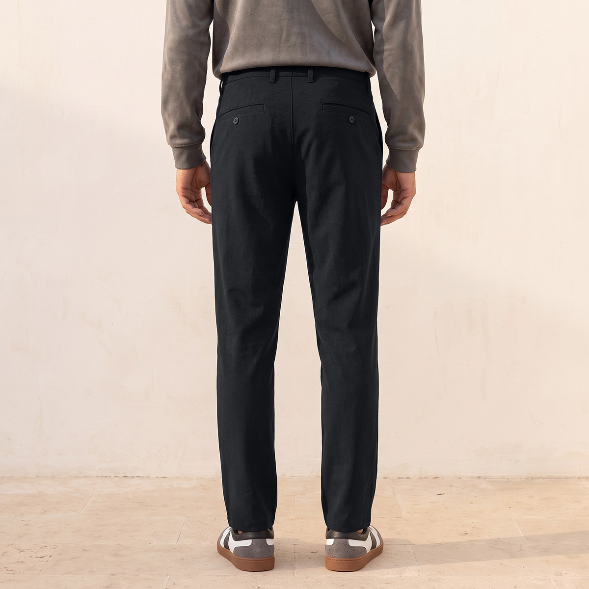 Splash Smart Regular Fit Trousers-men-clothing-bottoms-trousersandchinos-trousers-image-3